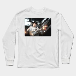 Stevie Ray Vaughan Photograph Long Sleeve T-Shirt